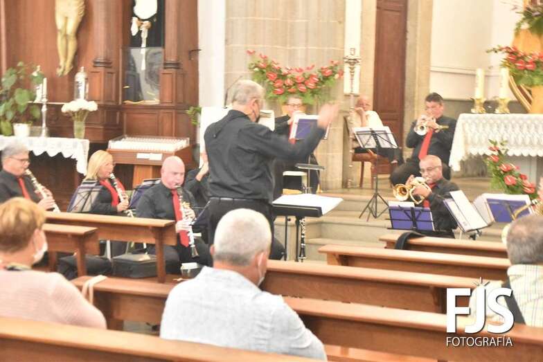 Momento del concierto de anoche en la iglesia de San Gregorio/Francisco Javier Santana.